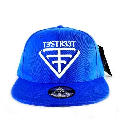 Snapback Cap - Blue/White